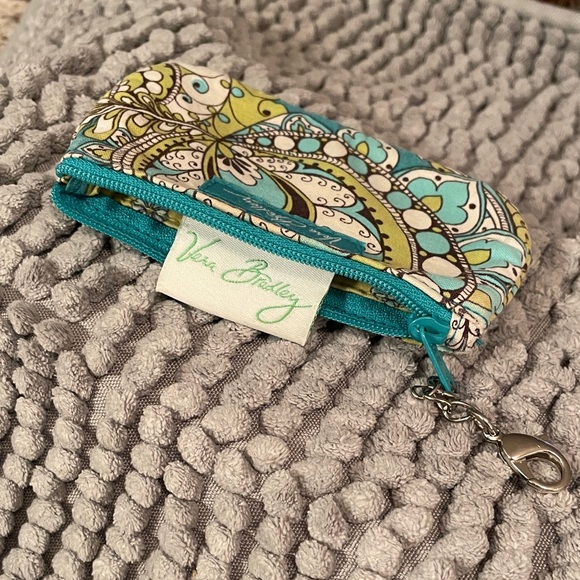 Vera Bradley - ID Wallet - Coin Purse with Paisley pattern - Picture 10 of 13